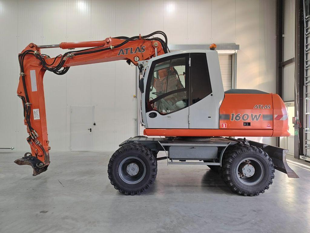 Terex TW160, Graafmachine