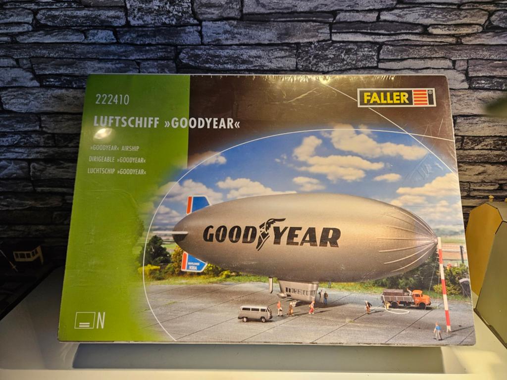 Zeppelin Luftschiff Goodyear N spoor trein 1:160, Hobby en Vrije tijd, Ophalen of Verzenden, Nieuw, Overige merken