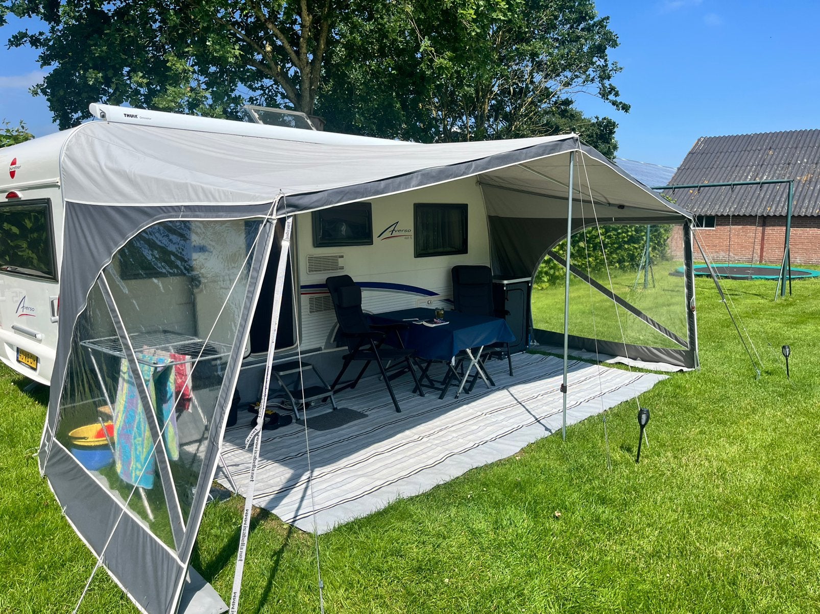 Te koop gevraagd voorwanden Isabella Sun Shine luifel, Ophalen, Isabella