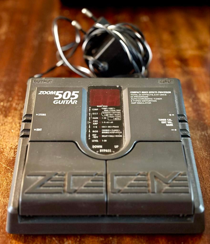 Zoom 505 Gitaar Multi-Effect Processor, Ophalen of Verzenden, Gebruikt, Multi-effect