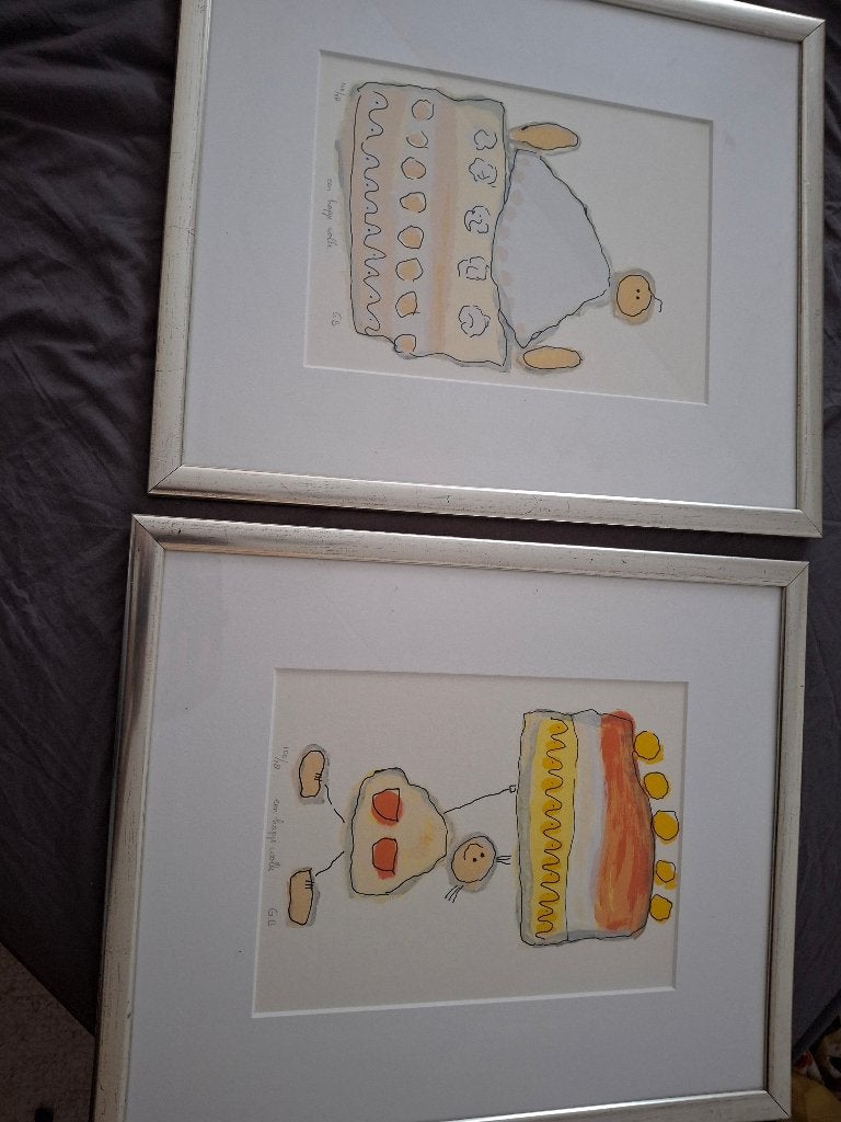 Geke uit de Bosch, Antiek en Kunst, Gesigneerd, Ophalen of Verzenden, Overige onderwerpen, Zeefdruk