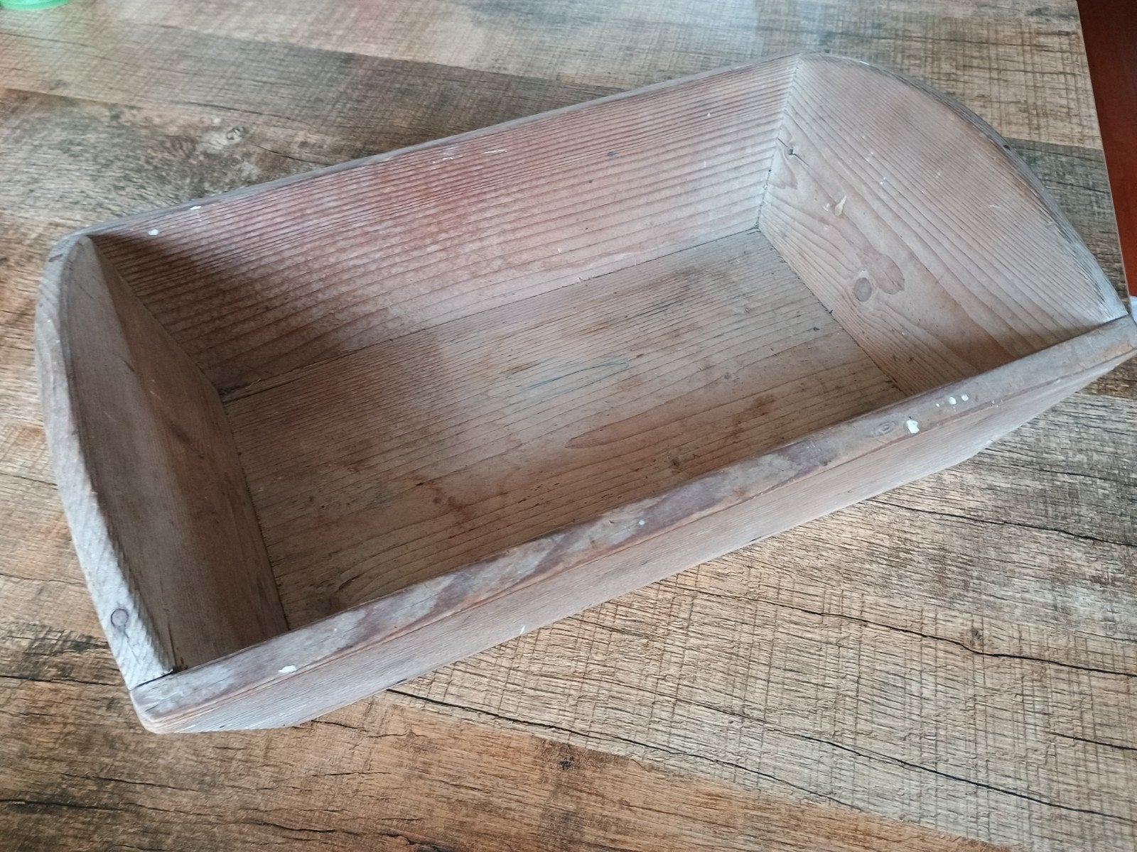 Oude houten aardappelbak - aardappel schilbak, Antiek en Kunst, Ophalen of Verzenden