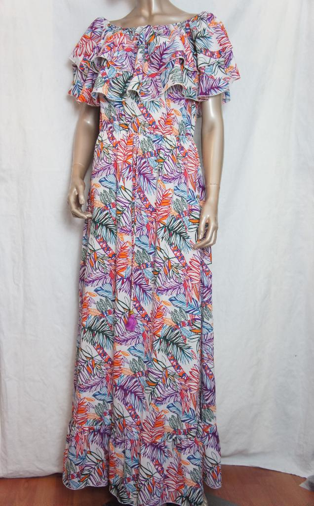 PURPLE QUEEN maxi jurk maat T2 (40/42), Maat 38/40 (M), Verzenden, Paars, Zo goed als nieuw