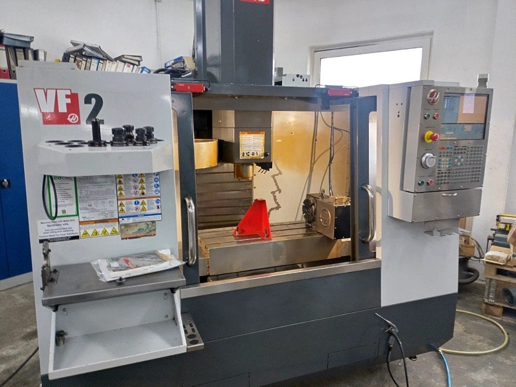 HAAS VF-2 CNC Bewerkingscentrum + 4e As HRT-160 | 2010, Doe-het-zelf en Verbouw, Ophalen, Gebruikt, Freesbank, Computergestuurd (Cnc)