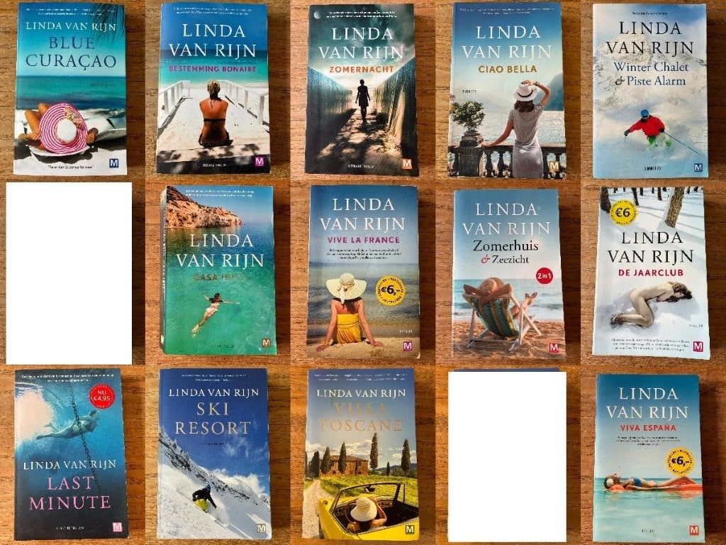 15x Linda van Rijn, Ophalen of Verzenden, Gelezen, Linda van Rijn