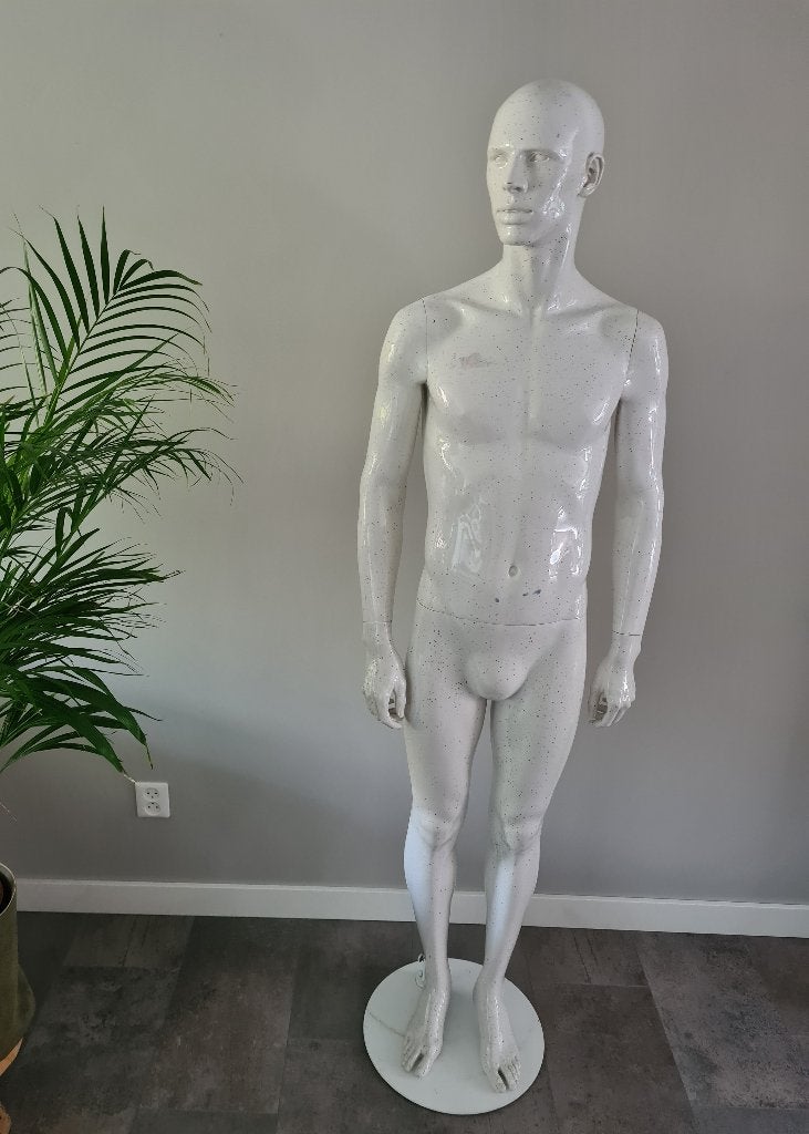 Professionele design etalagepop mannequin 182 cm, Ophalen of Verzenden, Zo goed als nieuw, Paspop
