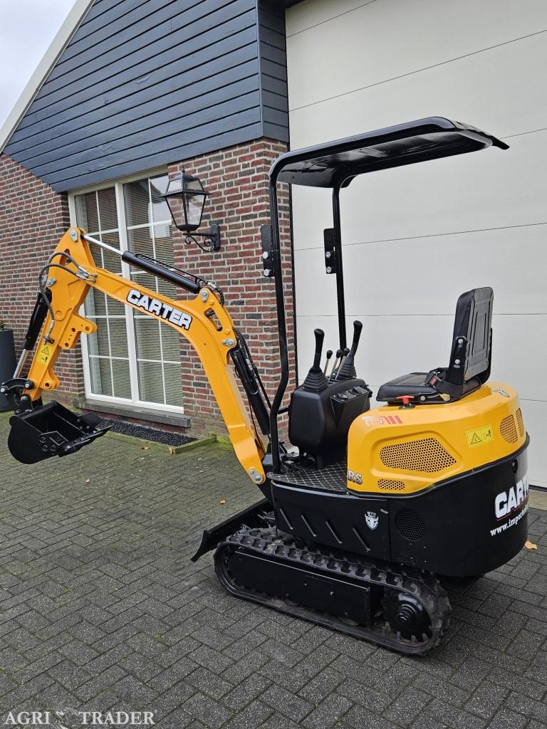 Minigraafmachine Kingway CARTE 3 bakken 3j GARANTIE 84cm bre, Verzenden, Neerkant, KINGWAY, Graafmachine