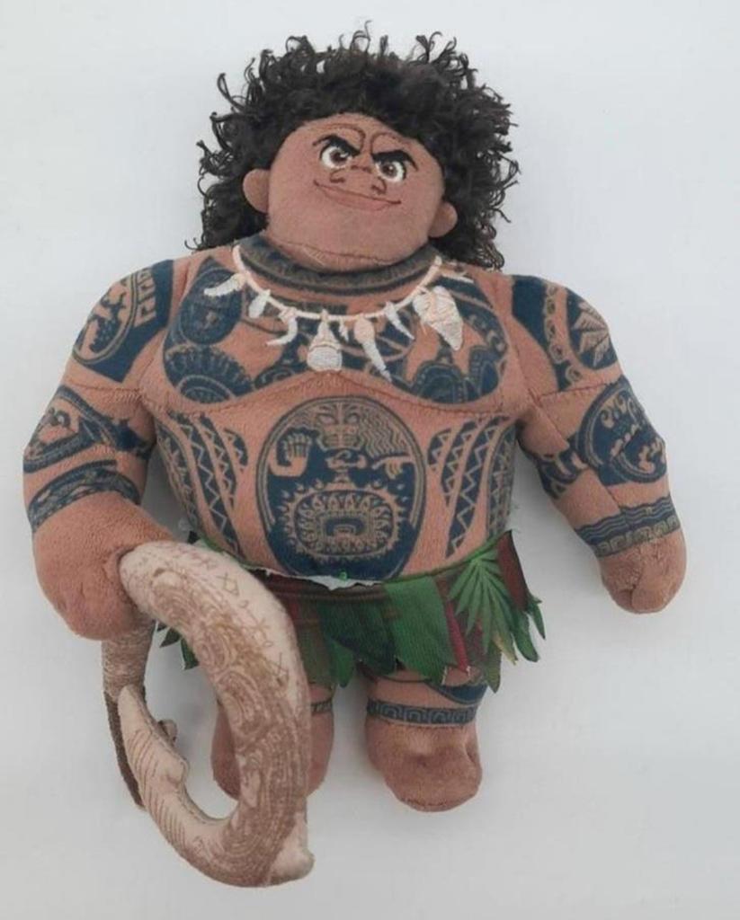 Disney Vaiana Moana Maui knuffel ca. 20cm hoog, Ophalen of Verzenden, Overige figuren, Zo goed als nieuw, Knuffel