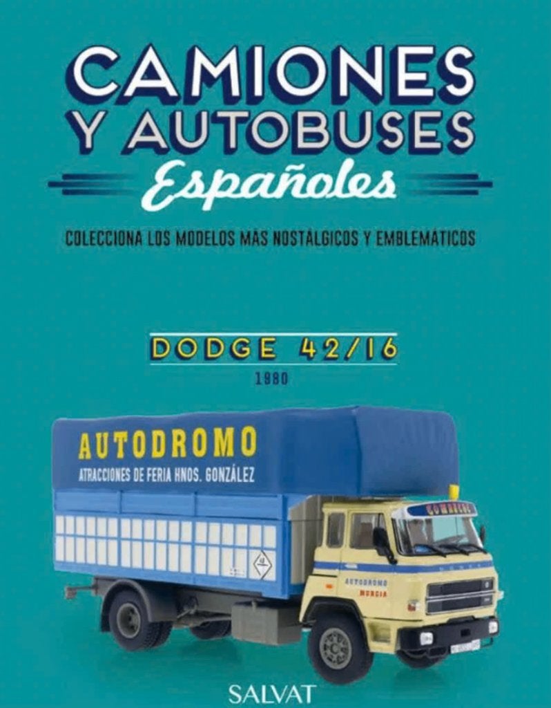 Dodge 42/16 '80 AUTODROMO schaal 1/43 IXO Spaanse serie # 71, Ophalen of Verzenden, Nieuw, Bus of Vrachtwagen, Overige merken