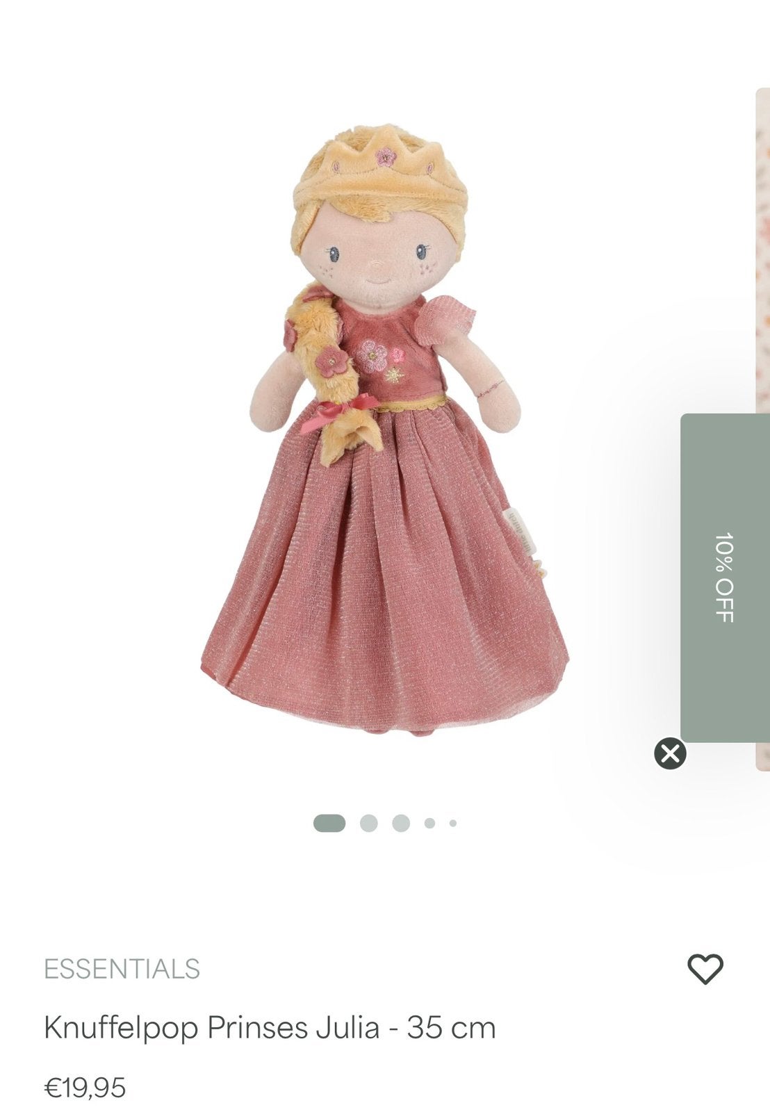 OPZOEK naar Little Dutch knuffelpoppen, Ophalen of Verzenden, Nieuw, Overige typen