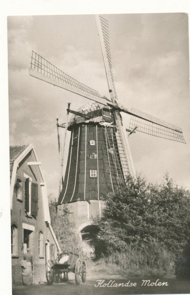9972 Hollandse molen, Verzenden, 1940 tot 1960