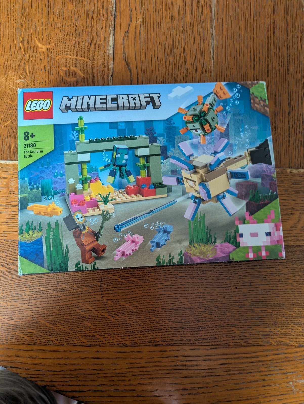 Lego Minecraft The Guardian Battle 21180, Minecraft, Lego, Ophalen of Verzenden, Zo goed als nieuw