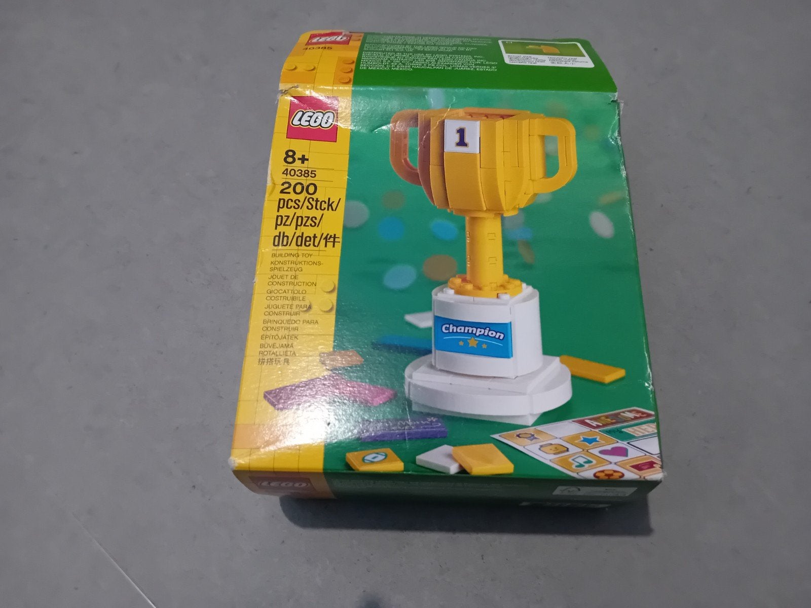 LEGO Trofee Beker 40385, Ophalen of Verzenden, Nieuw, Overige merken