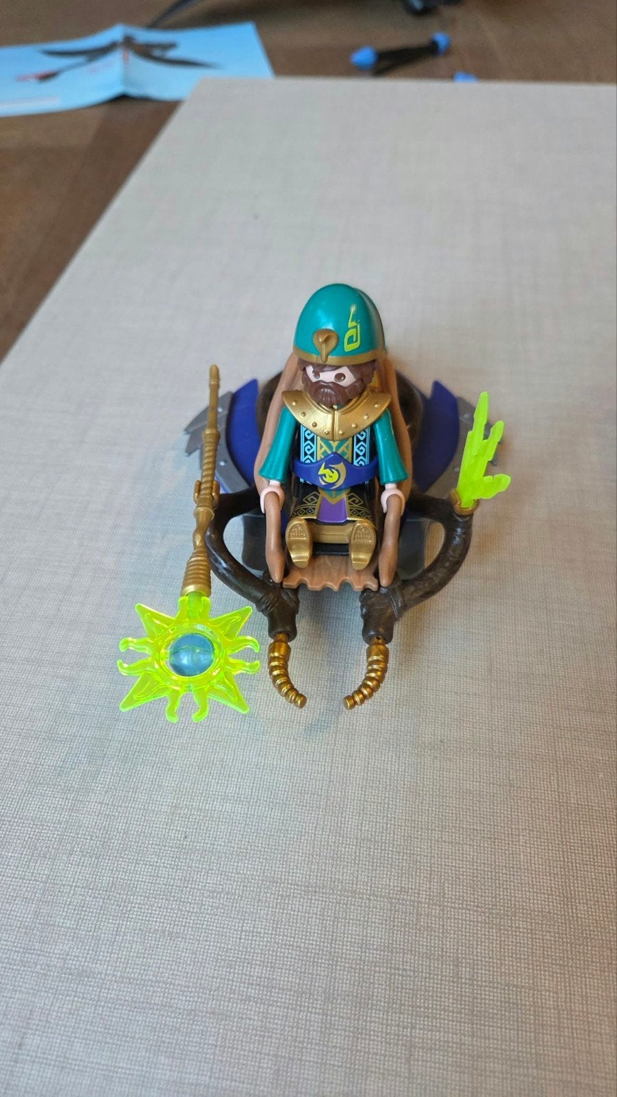 Playmobil Figuur met Zweefvoertuig - Zo goed als nieu, Ophalen of Verzenden