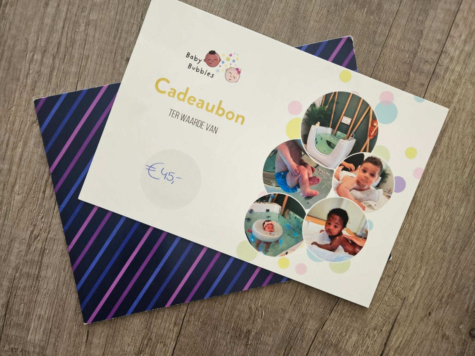 Baby spa bon twv 40, Twee personen, Cadeaubon, Spa of Sauna