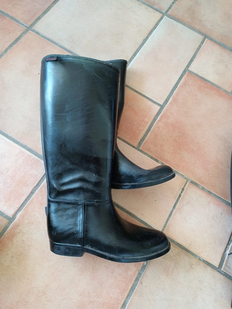 paardrijlaarzen gevoerd mt 40, Dieren en Toebehoren, Gebruikt, Gevoerd, Dressuur, Ophalen of Verzenden