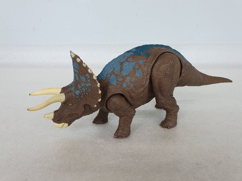 Jurassic World - Sound Strike: Triceratops (Mattel, 2018), Ophalen of Verzenden, Gebruikt