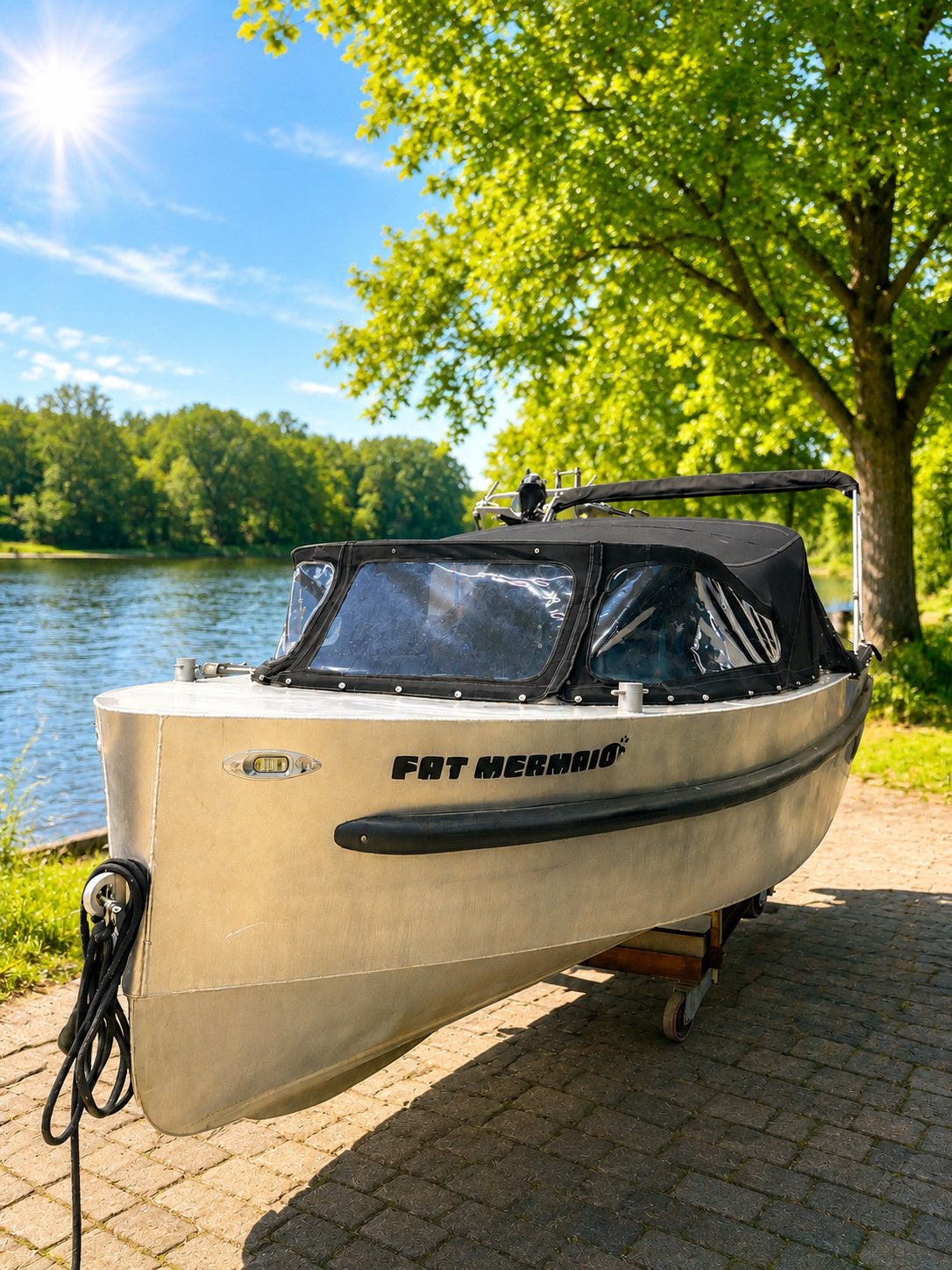 van Vossen Tender 660 incl. 40 PK Suzuki, Tender, Gebruikt, Aluminium, Rondzit