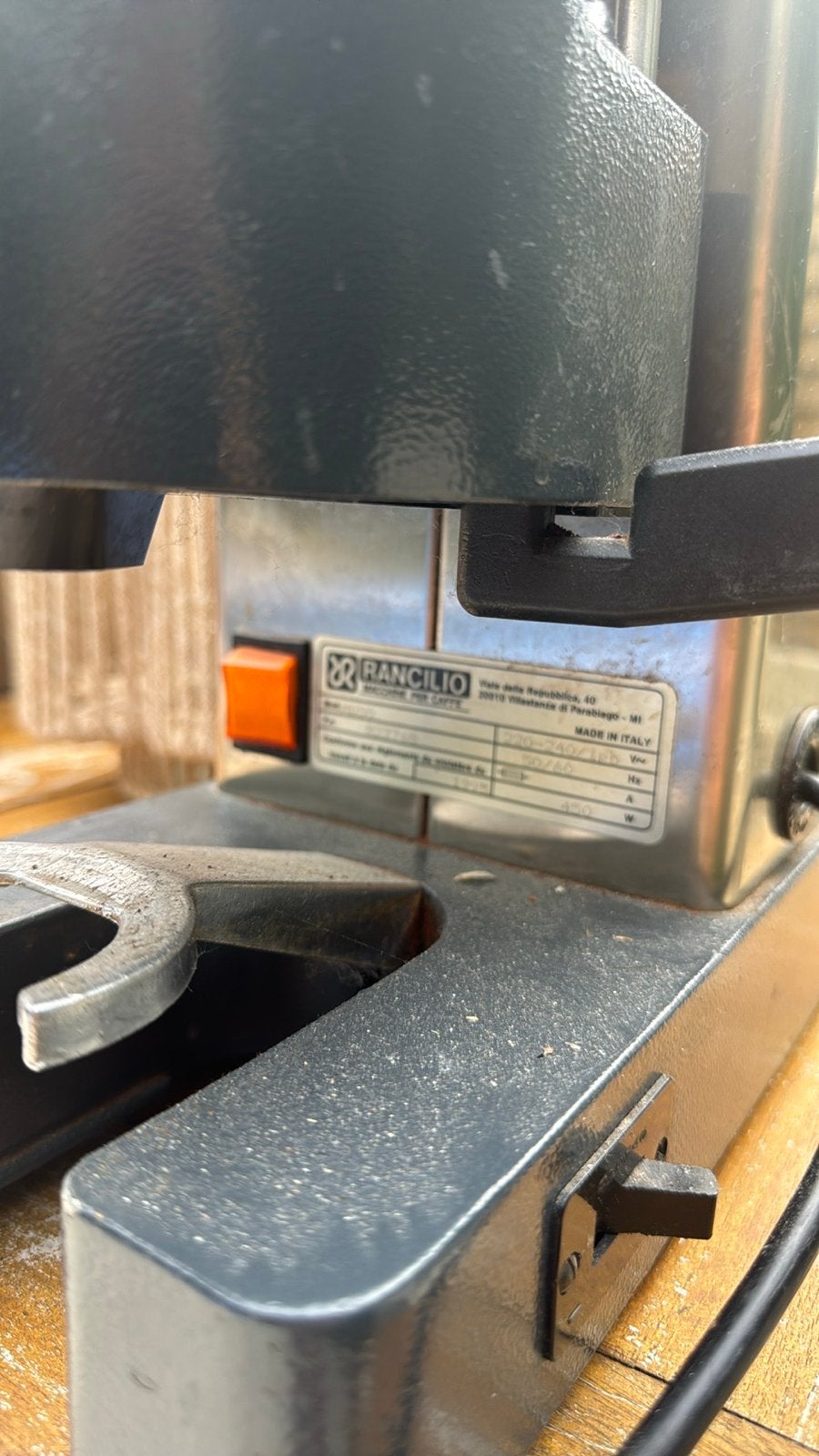 Rancilio Koffiemolen - Gebruikt, voor de handige koffieliefh, Ophalen, Gebruikt, Overige modellen, 10 kopjes of meer