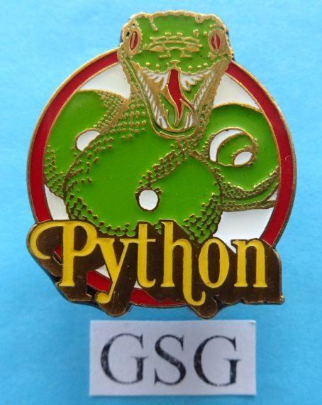 Python nr. EPP383-01, Verzamelen, Efteling, Ophalen of Verzenden, Nieuw, Button of Speldje
