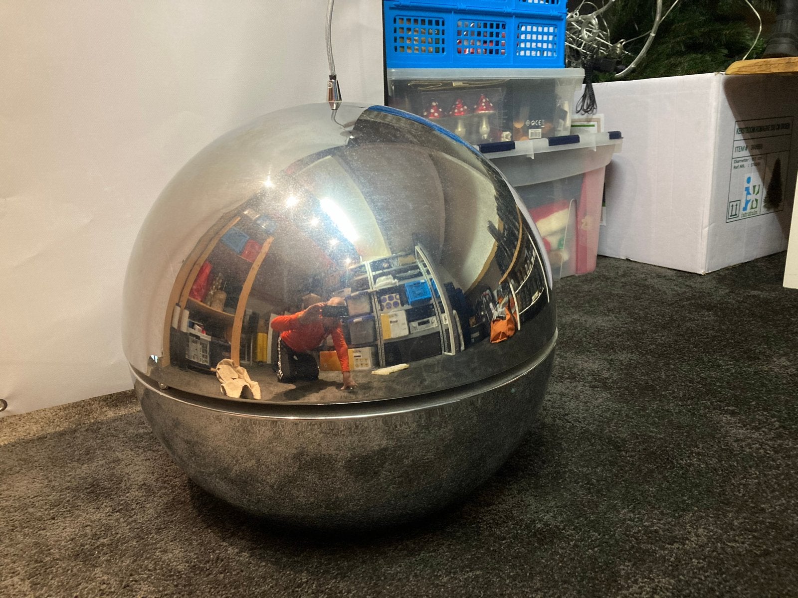 Zuiver Retro Chroom Hanglamp - Modern Design, Ophalen of Verzenden, Zo goed als nieuw, Metaal