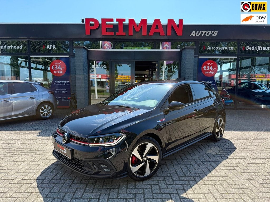 Volkswagen Polo 2.0 TSI GTI | IQ Light | Stoelverwarming | V, Auto's, Volkswagen, Gebruikt, 4 cilinders, 1984 cc, Zwart