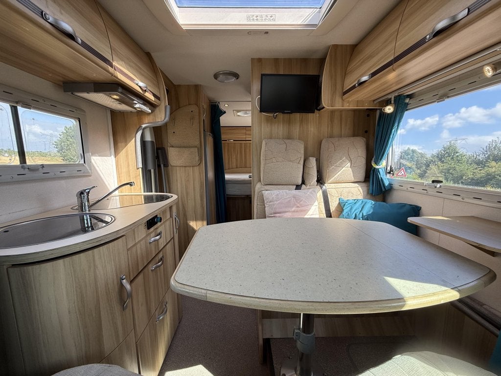 Autostar Athenor 598 Queenbed,Luchtvering,Alde,Cruise contro, Caravans en Kamperen, Overige merken, Fiat, Bedrijf, Luifel