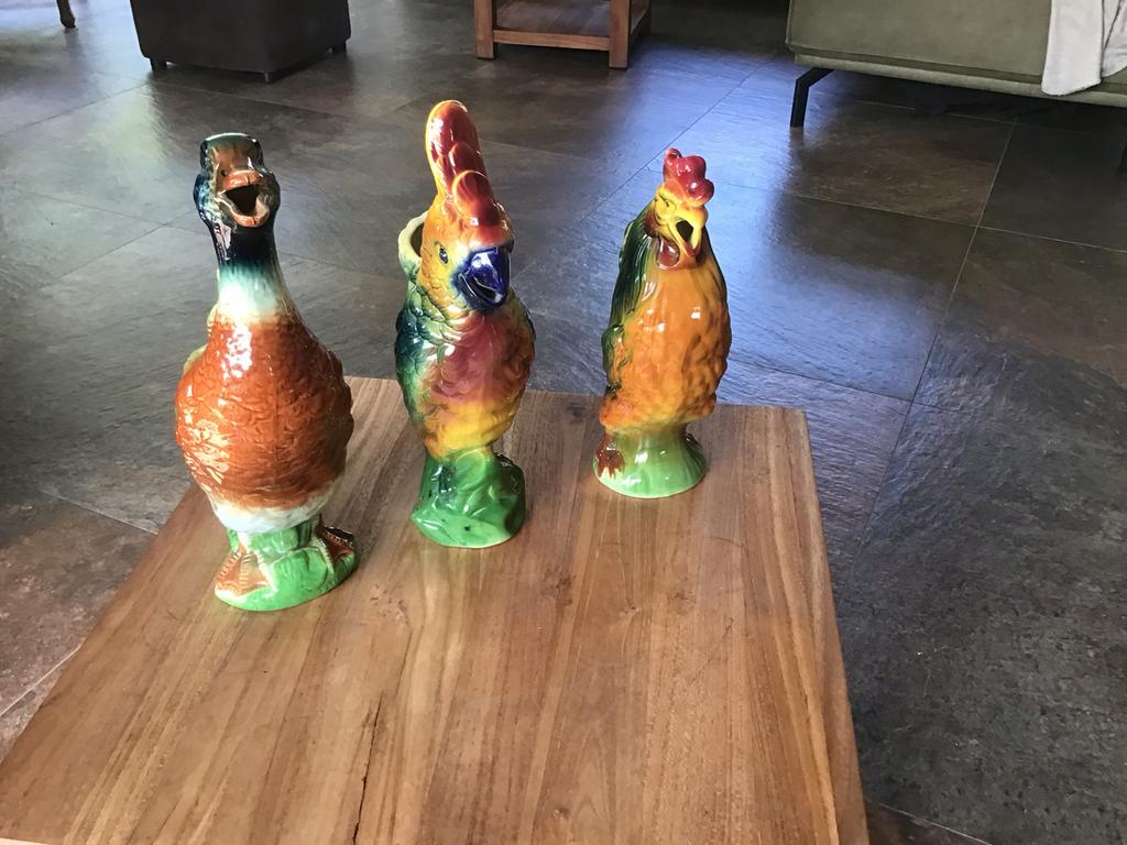 Uniek! 3 brocante franse vazen., Antiek en Kunst, Ophalen of Verzenden