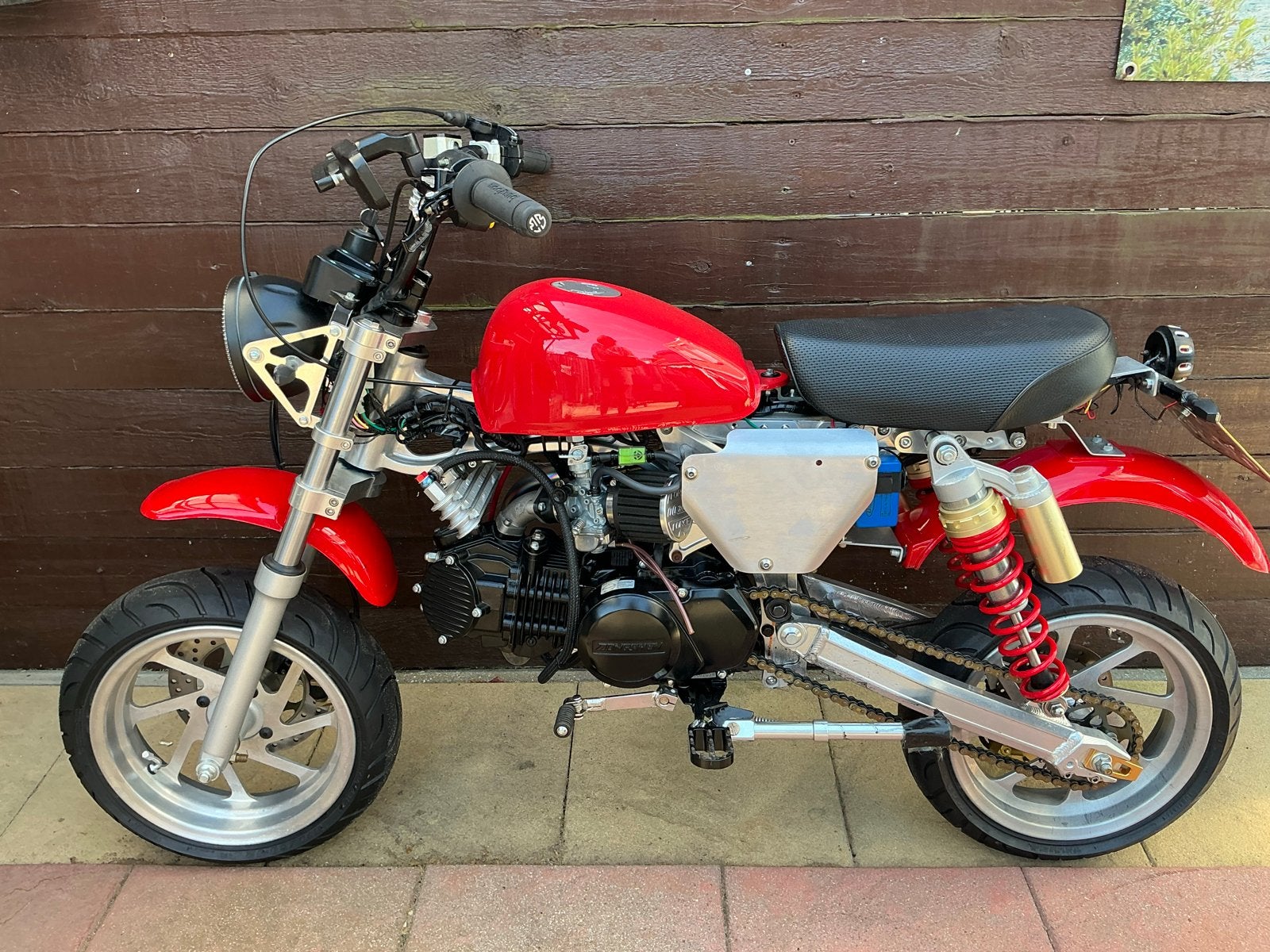 Unieke Honda Monkey replica - Custom build, Motoren, Motoren | Overige merken, Sportuitlaat, Gebruikt, Particulier, Overig