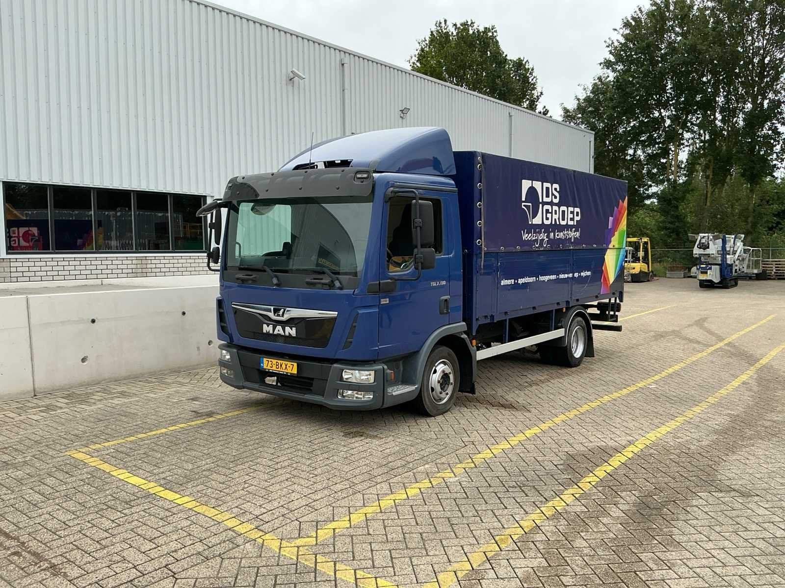 2018 Man TGL 7.190 Vrachtwagen, Auto's, Euro 6, Origineel Nederlands, Bedrijf, 2 stoelen