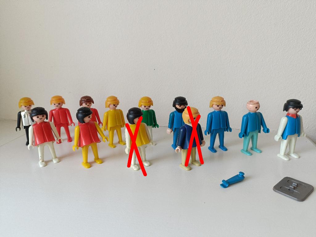 playmobil verschillende poppetjes (vintage) per stuk, Ophalen of Verzenden, Gebruikt, Los playmobil