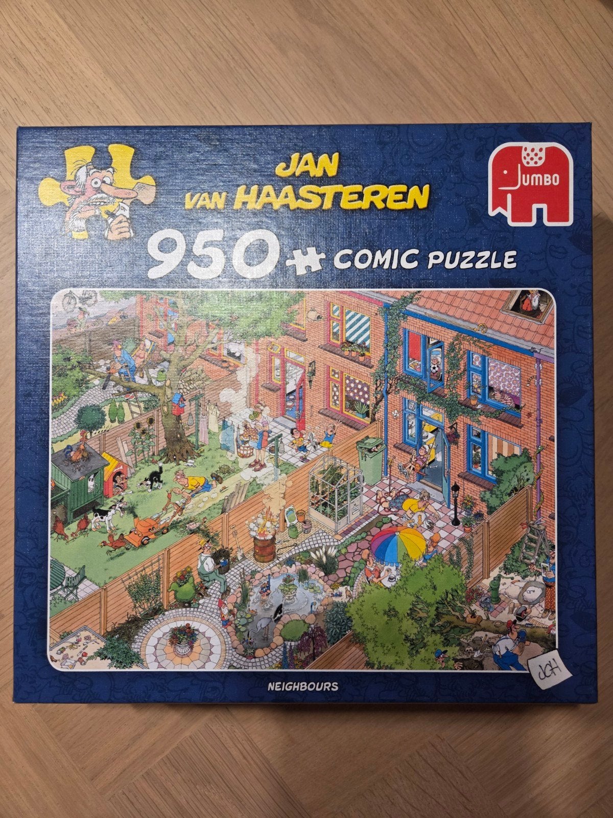 Jan van Haasteren Neighbours 950 stukjes legpuzzel, Ophalen, 500 t/m 1500 stukjes, Zo goed als nieuw, Legpuzzel