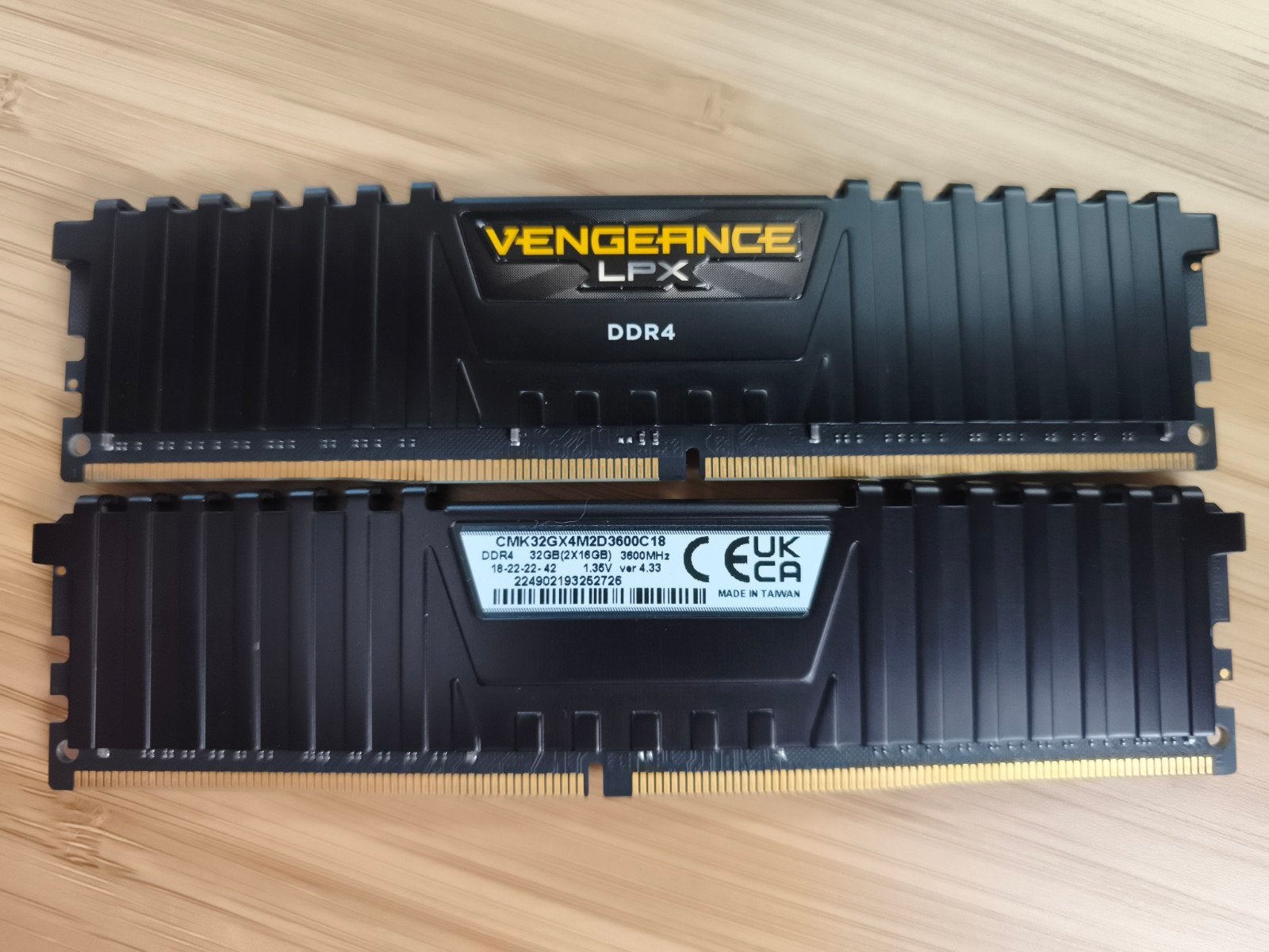 Corsair Vengeance LPX DDR4 RAM 32GB (2x16GB) 3600MHz, Ophalen, 32 GB, Server, DDR4