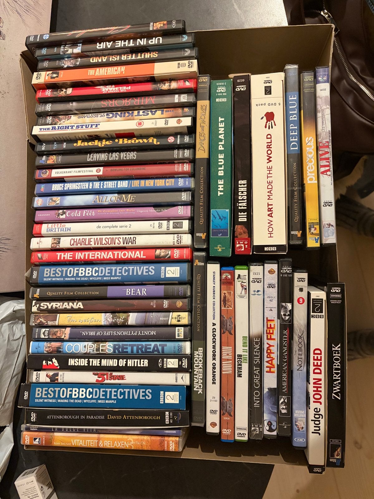 Grote collectie diverse DVD's - Films en series, Vanaf 16 jaar, Nederlands, Ophalen of Verzenden, Gebruikt