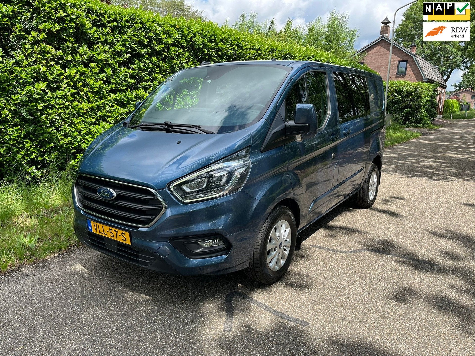 Ford Transit Custom 280 2.0 TDCI L1H1 Limited DC grote beurt, Auto's, Voorwielaandrijving, 15 km/l, Euro 6, 4 cilinders