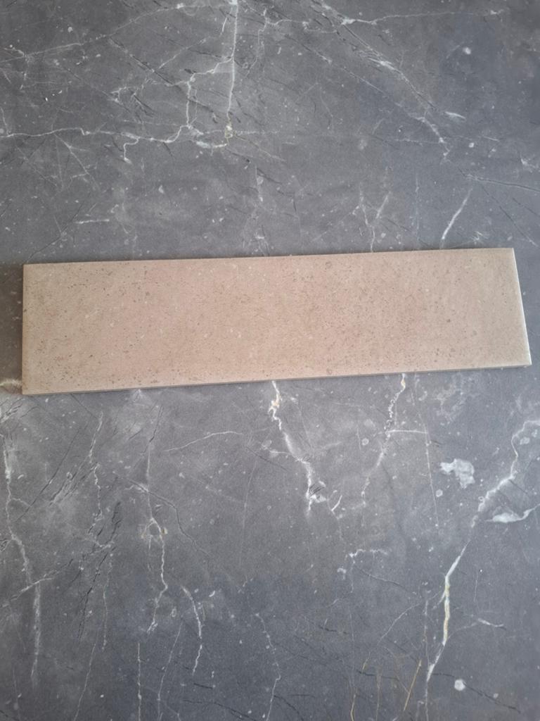 Vloertegels Zero Radix Mellow 31,5x8 cm - 6,3 m², Ophalen, Overige materialen, Overige typen, Nieuw