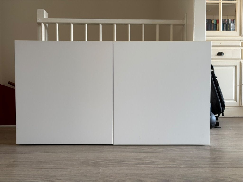 IKEA BESTA WIT, Ophalen, Gebruikt, 100 tot 150 cm, Wit