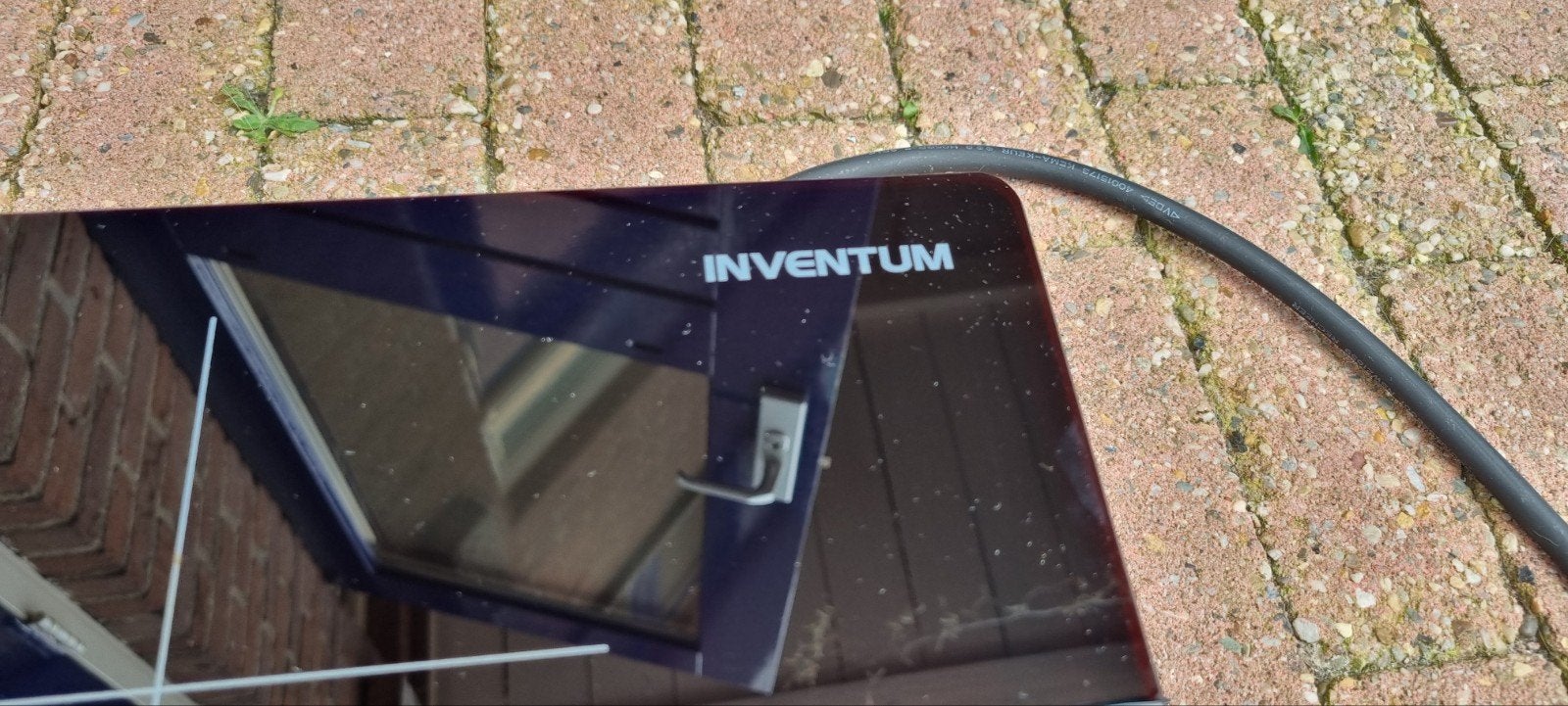 elektrische kookplaat inventum te koop, Ophalen, 4 kookzones, Zo goed als nieuw, Vrijstaand