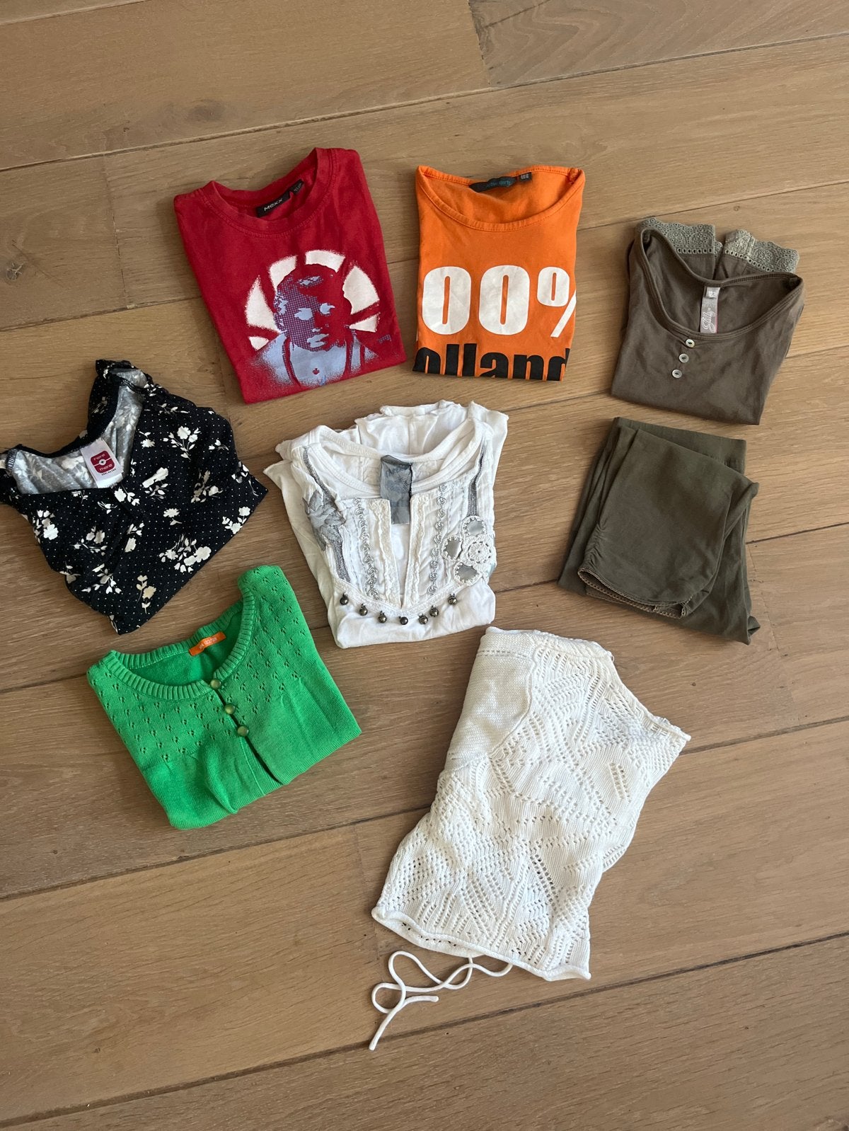 Meisjeskleding zomerpakket maat 122/128 (Mexx, Carbone, Jill, Ophalen of Verzenden, Gebruikt, Meisje, Setje