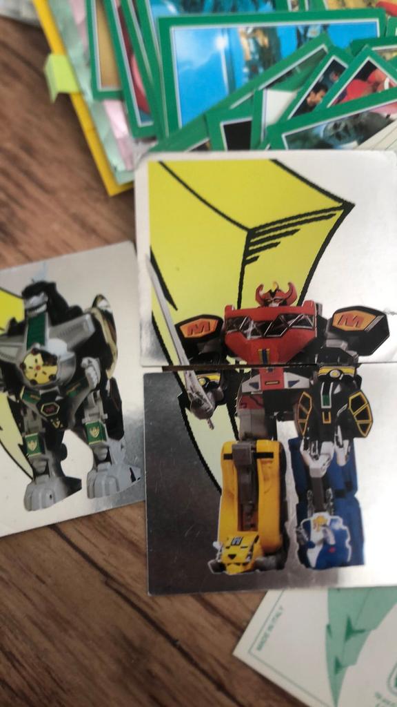 Power rangers plaatjes 1984 panini, Ophalen, Zo goed als nieuw