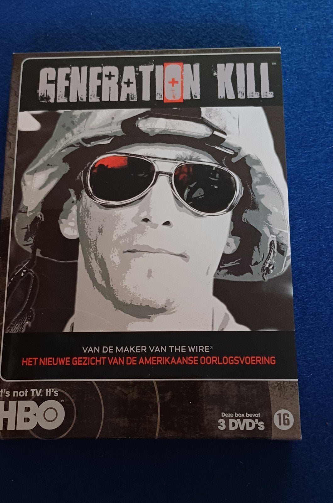 Generation Kill DVD Boxset - HBO Oorlogsserie, Engels, Vanaf 16 jaar, Nederlands, Inclusief doosje