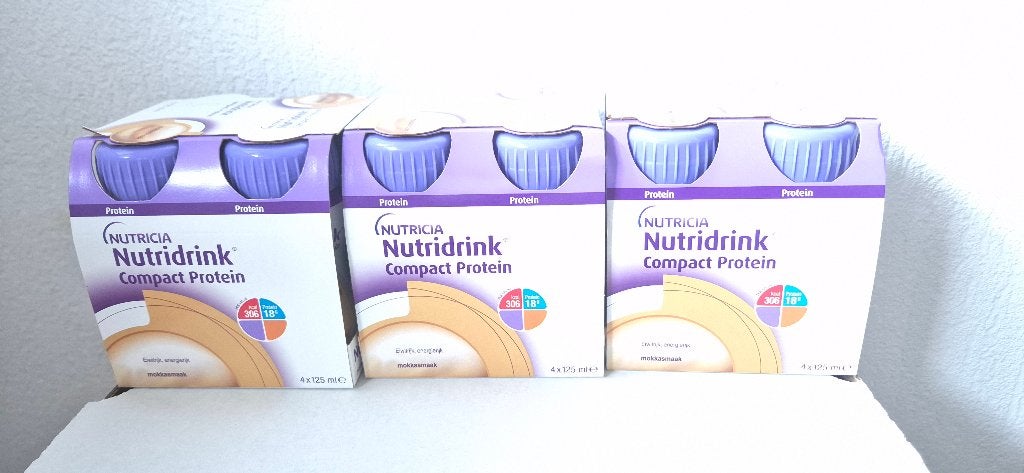 12 flesjes Nutridrink Mokkasmaak, Ophalen of Verzenden, Nieuw, Poeder of Drank