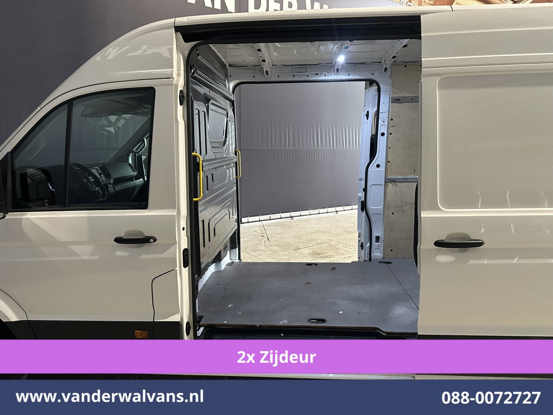 Volkswagen Crafter 2.0 TDI 141pk L4H3 L3H2 Euro6 Airco | 2x, Auto's, Voorwielaandrijving, Dealer onderhouden, Stof, Gebruikt