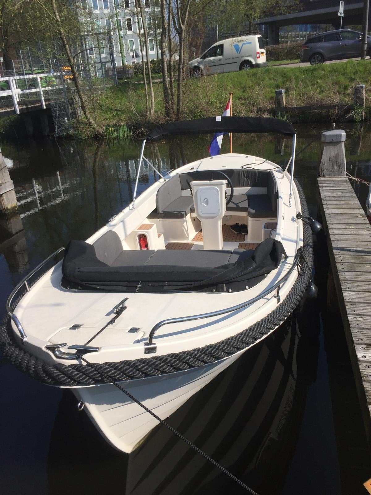 zeer nette Crescent Allure 19 uit 2017, Ophalen, Zonnedek, Zo goed als nieuw, Buitenboordmotor