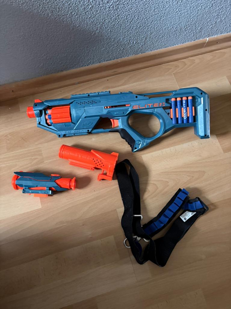 Nerf Elite 2.0 eaglepoint RD-8 blaster Inc pijltjesgordel, Kinderen en Baby's, Speelgoed | Buiten | Actiespeelgoed, Ophalen of Verzenden
