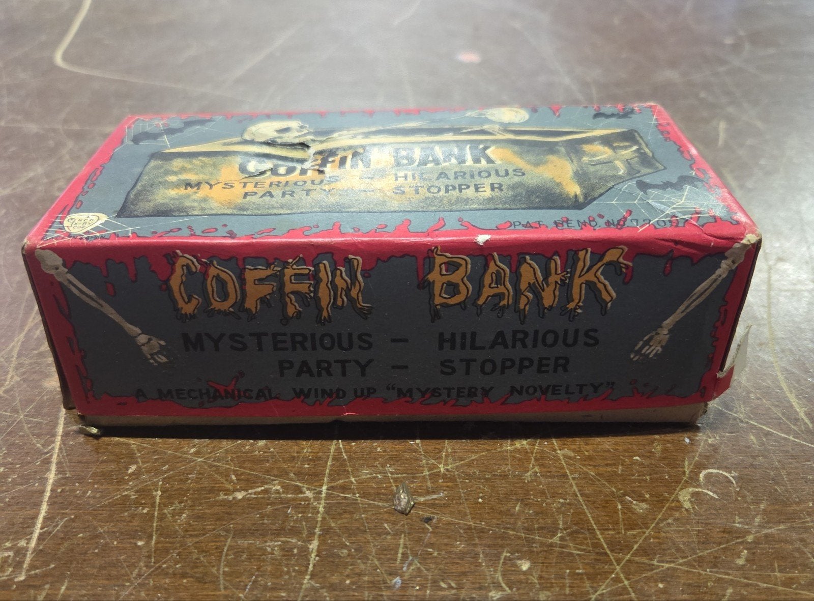 vintage Coffin Bank Yonezawa (Yone) Japan, Ophalen of Verzenden