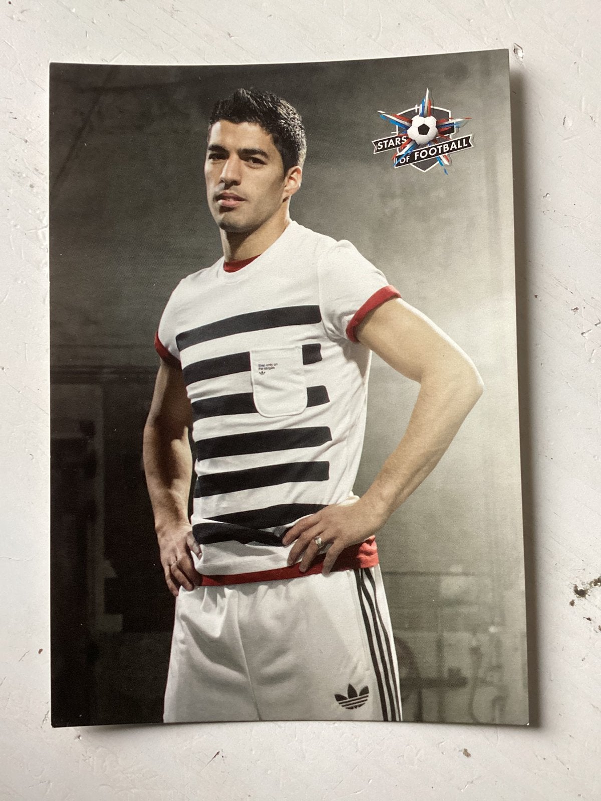 Kaart Stars of Football Luis Suarez (C1000), Verzenden, Zo goed als nieuw, Spelerskaart
