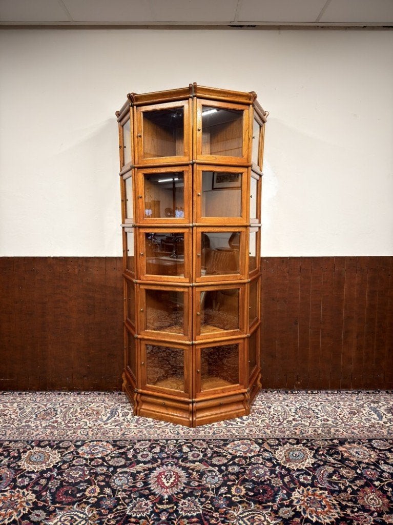 Originele Globe Wernicke Engelse Boekenkast Halfrond, Ophalen