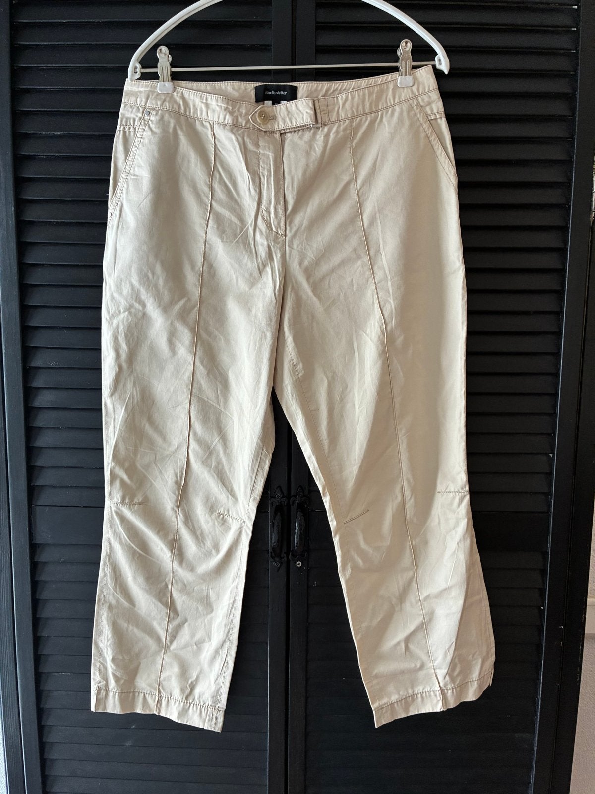 Claudia Sträter 3/4 broek maat 40, Maat 38/40 (M), Beige, Ophalen of Verzenden, Zo goed als nieuw