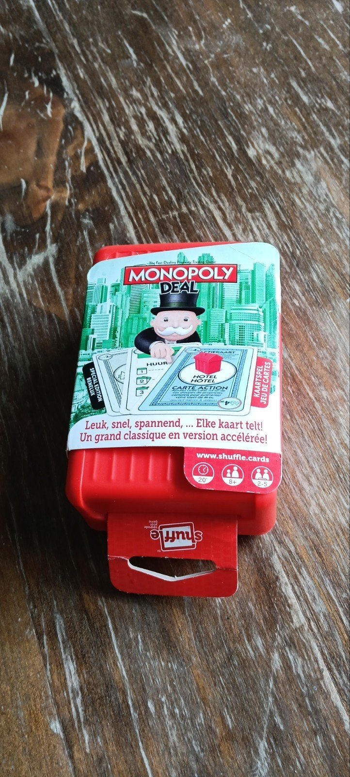 NIEUW Monopoly Deal Kaartspel - Snel en Spannend!, Een of twee spelers, Ophalen of Verzenden, Zo goed als nieuw, Hasbro